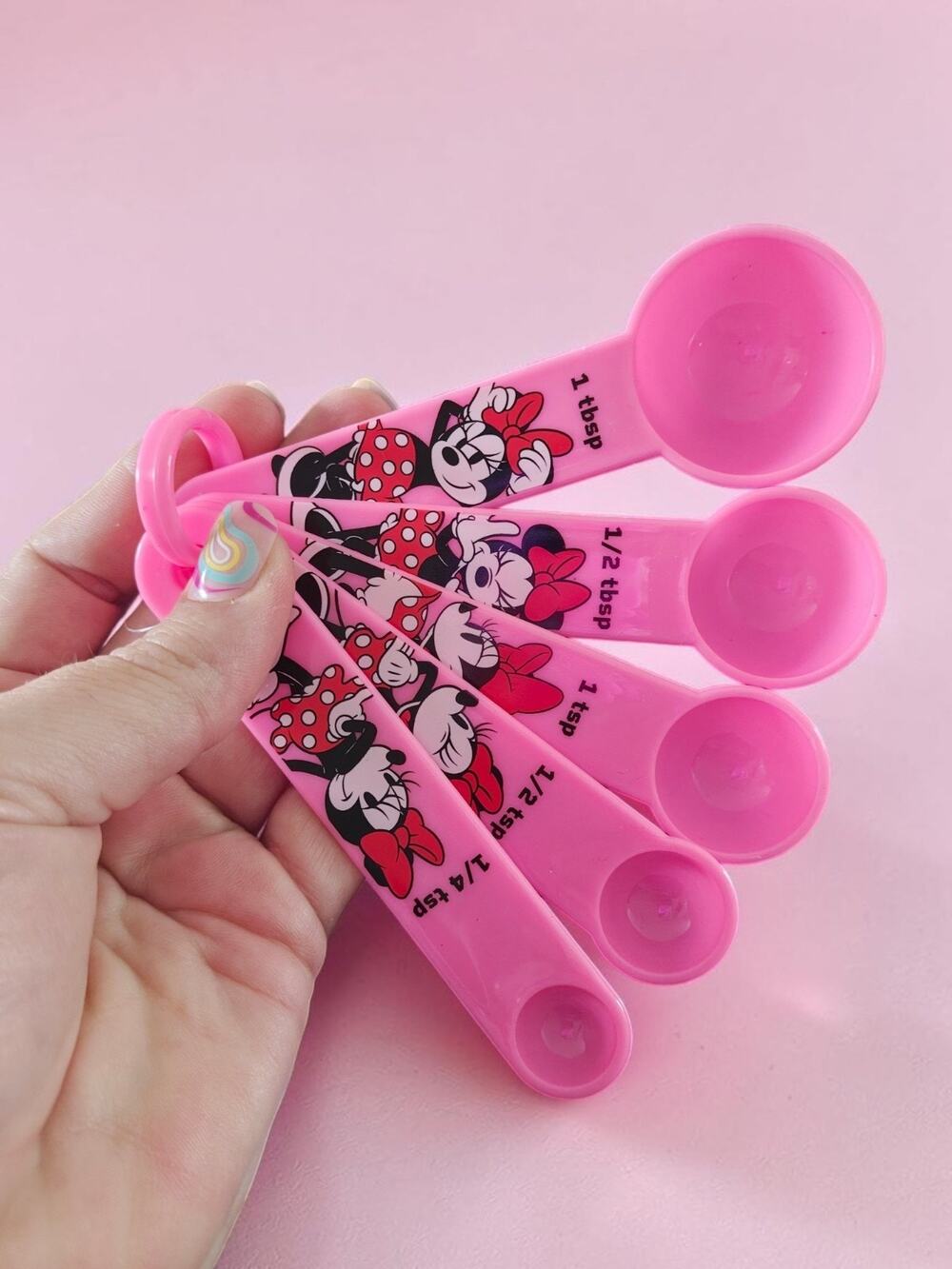 Disney Minnie Mouse Measuring Spoons Set - NEW